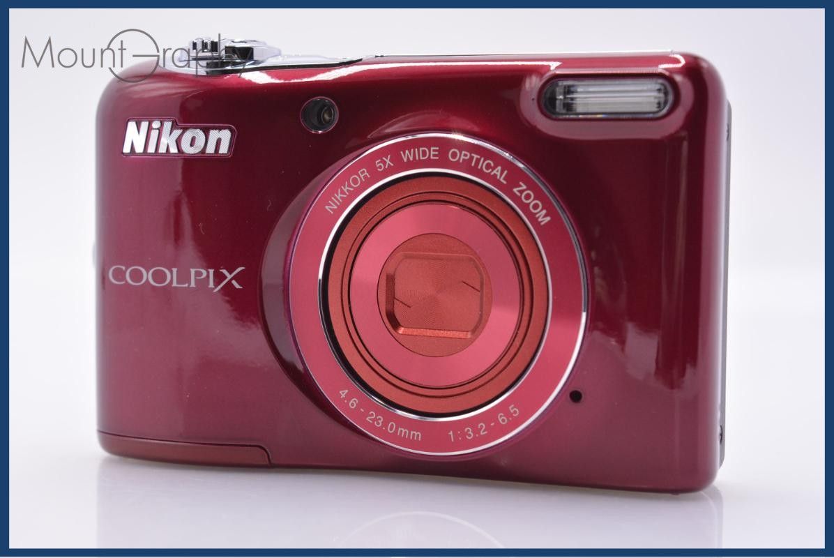 【動作保証】 ニコン Nikon COOLPIX L32 5x 単三電池仕様 同梱無料 #am7652