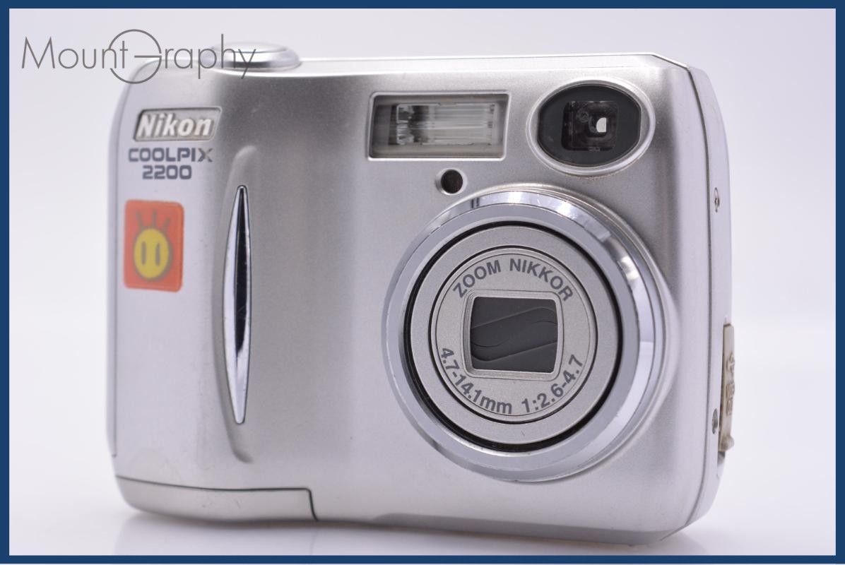 ニコン Nikon COOLPIX E2200 単三電池仕様 同梱無料 #am7656