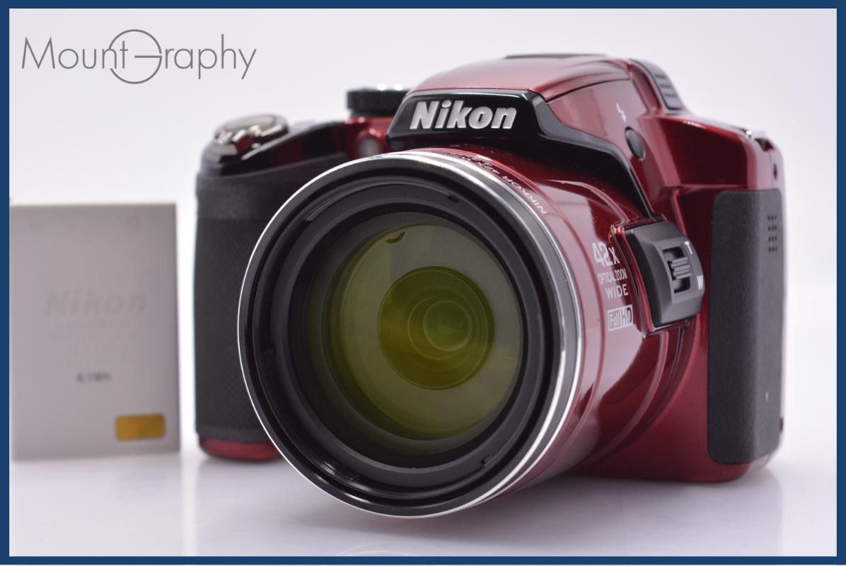 【動作保証】 ニコン Nikon COOLPIX P510 42x バッテリー付属 同梱無料 #am7668