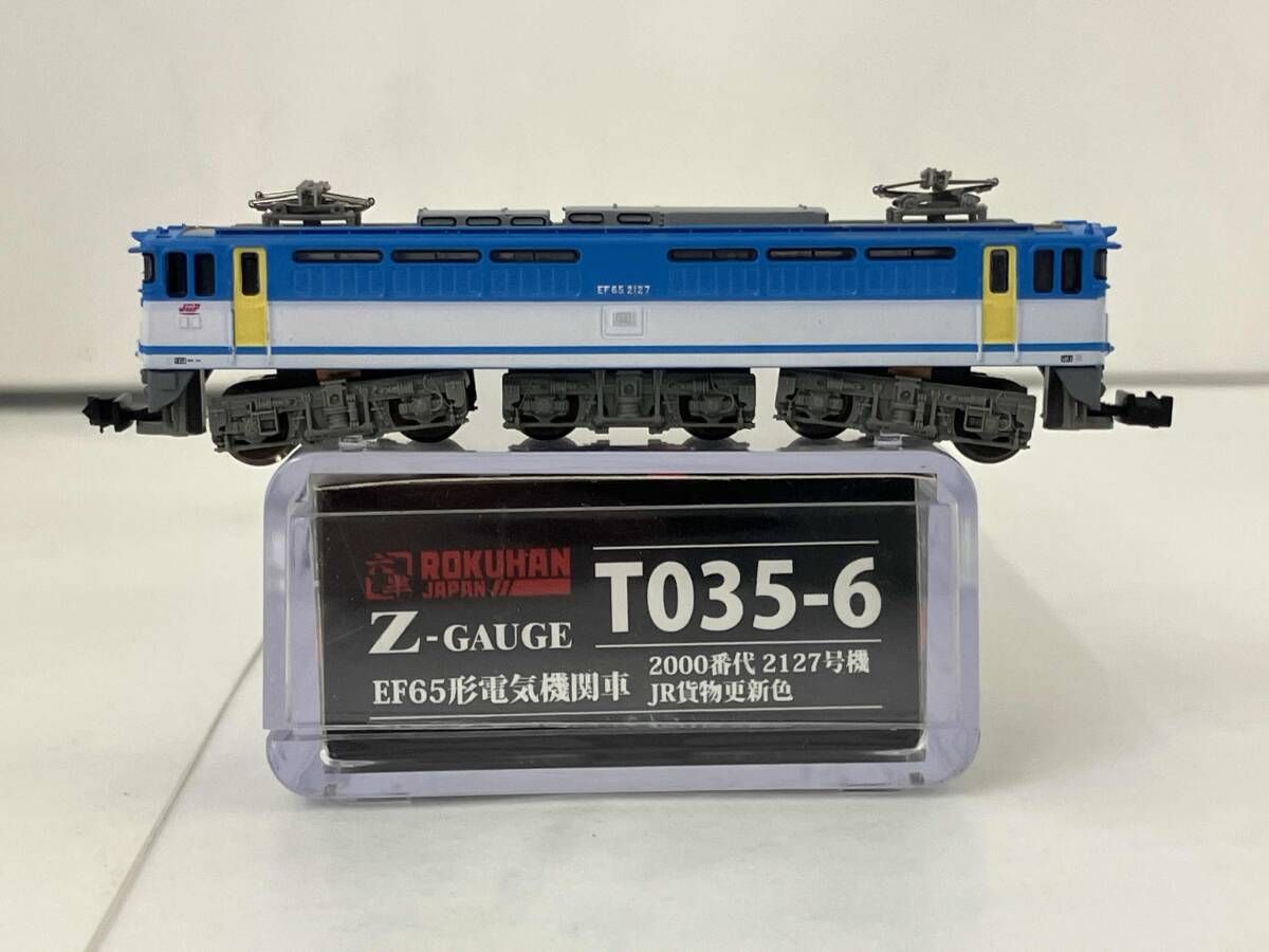 Ｚゲージ ロクハン T035-6 EF65形電気機関車 2000番代 2127号機 JR貨物更新色 ロクハン