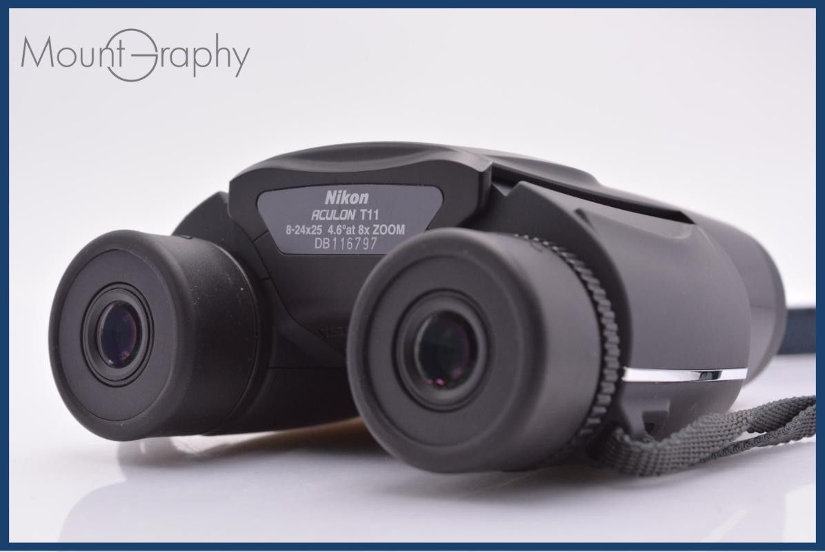 【動作保証】 ニコン Nikon ACULON T11 8-24x25 4.6° at 8x ZOOM 同梱無料 #am7681