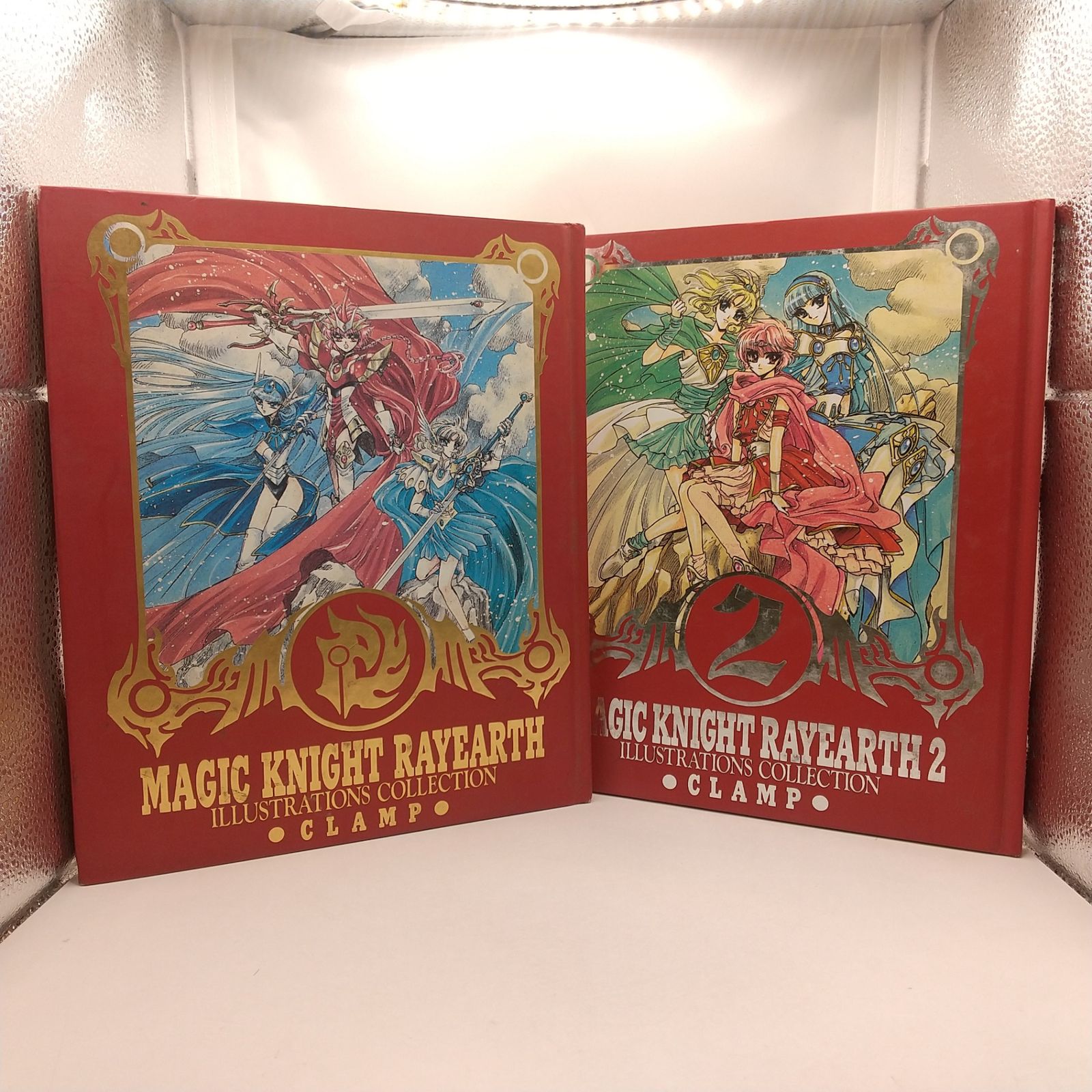 2冊セット】魔法騎士レイアース 原画集 1＆2 2点セット CLAMP 講談社