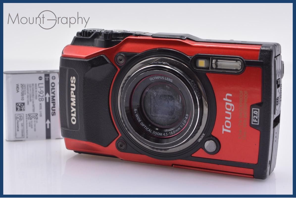 【動作保証】 オリンパス Olympus TOUGH TG-5 4x バッテリー付属 同梱無料 #yk8752