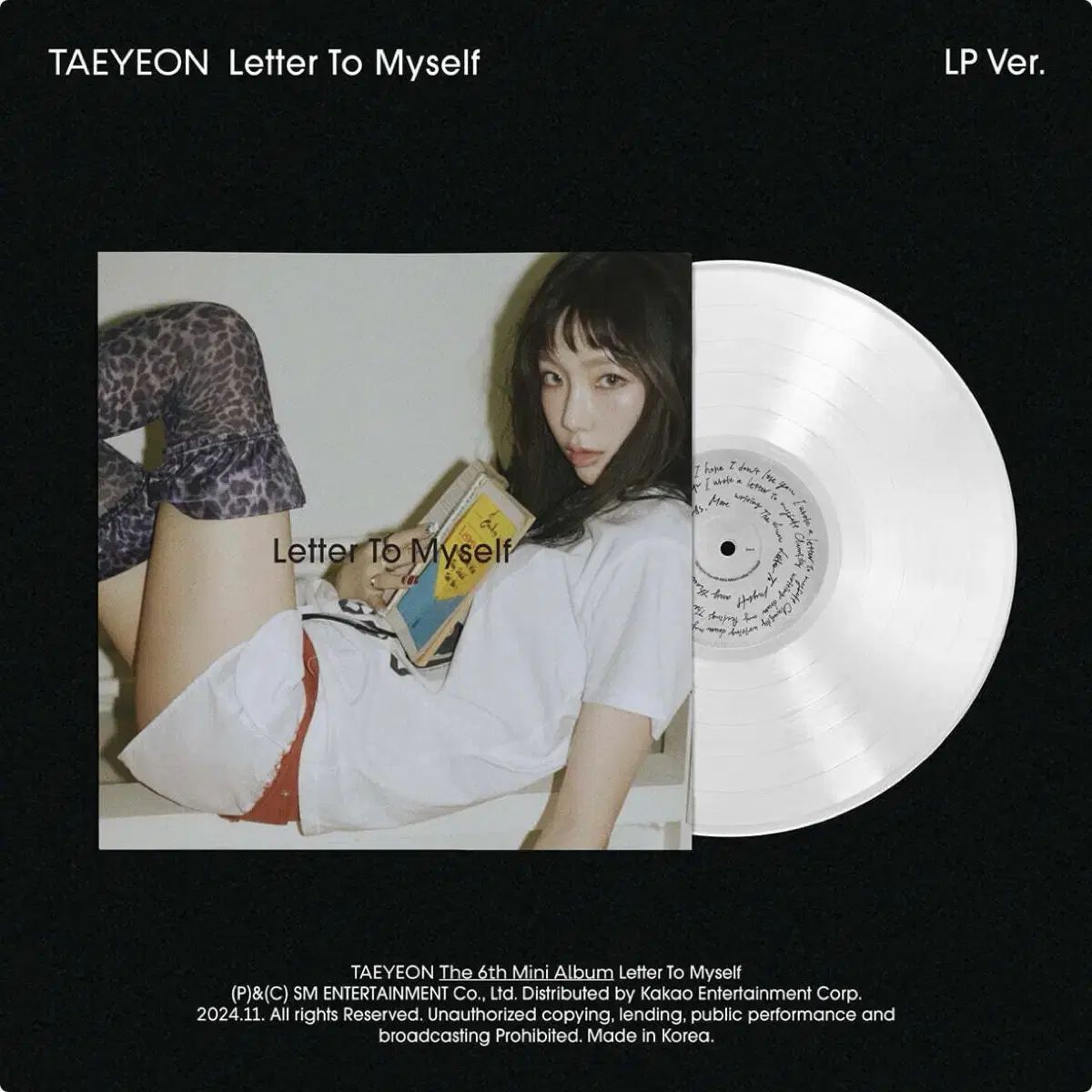 テヨン(TAEYEON) lp LP letter to myself 未開封