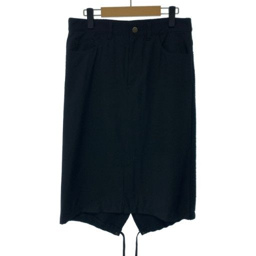 【中古】　COMME des GARCONS　スカート　AD2011　フィッシュテール　無地　日本製　ドメスティック　古着　/2497