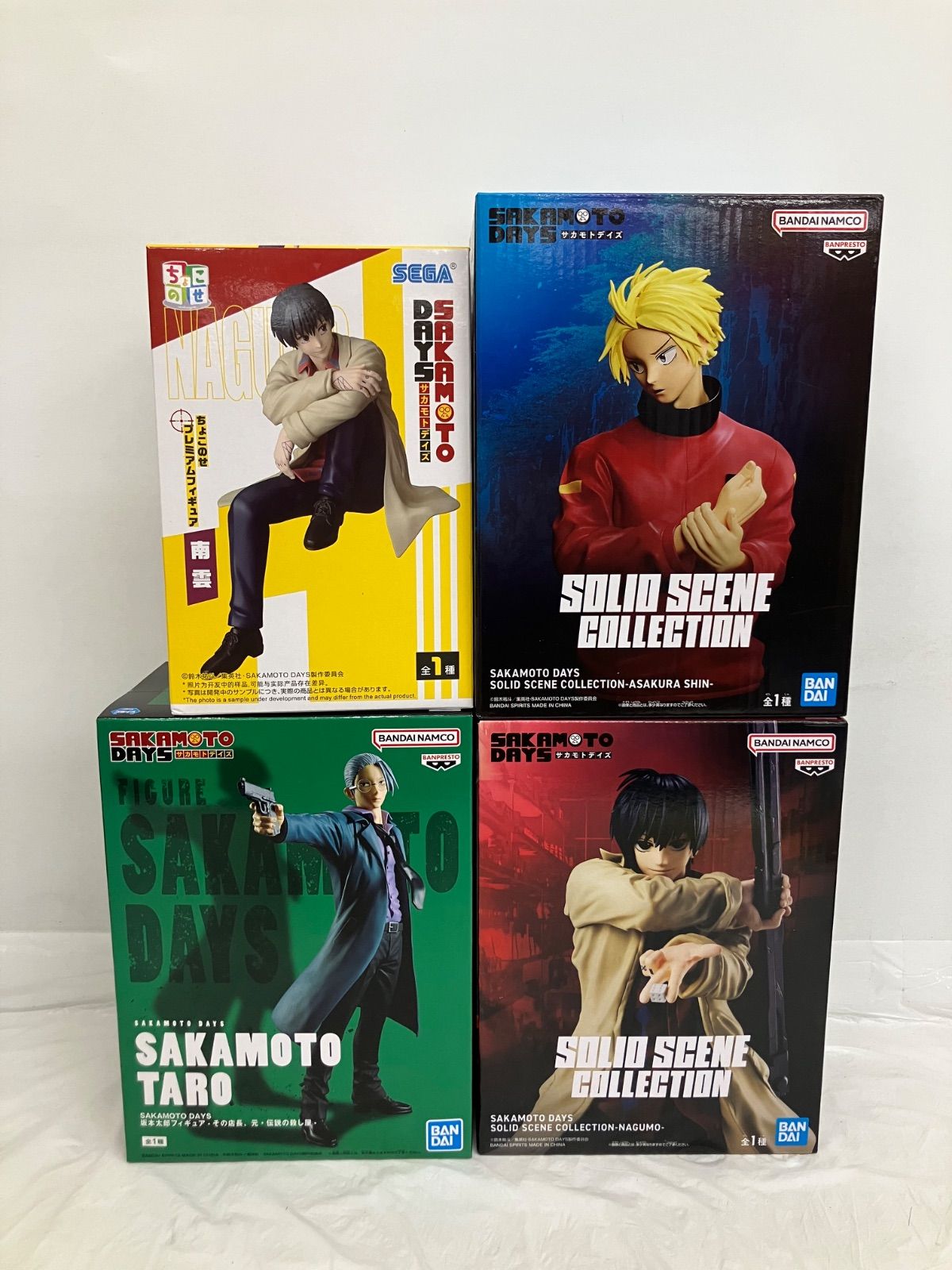 未開封 サカモトデイズ 坂本太郎 南雲 朝倉シン フィギュア 各種4個