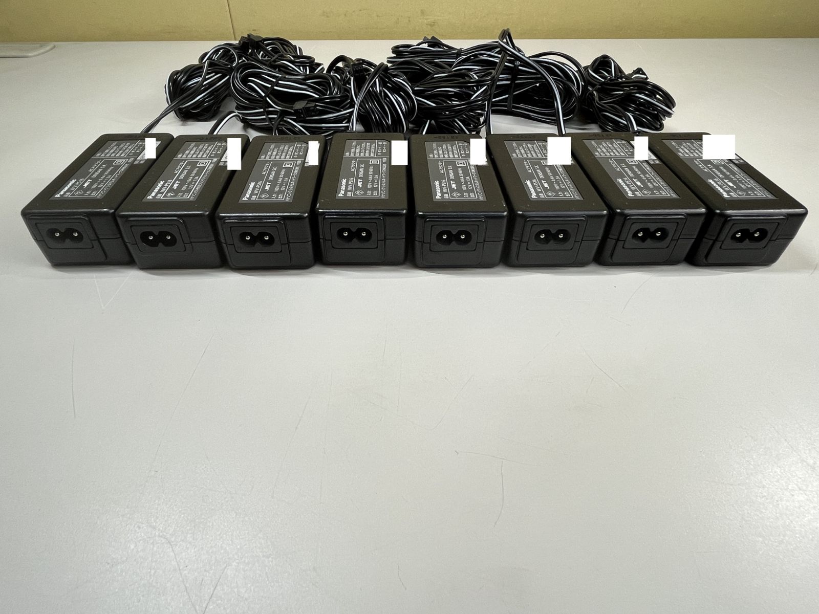 ◇Panasonic WV-PS16 ACアダプター 8個セット 中古 未確認