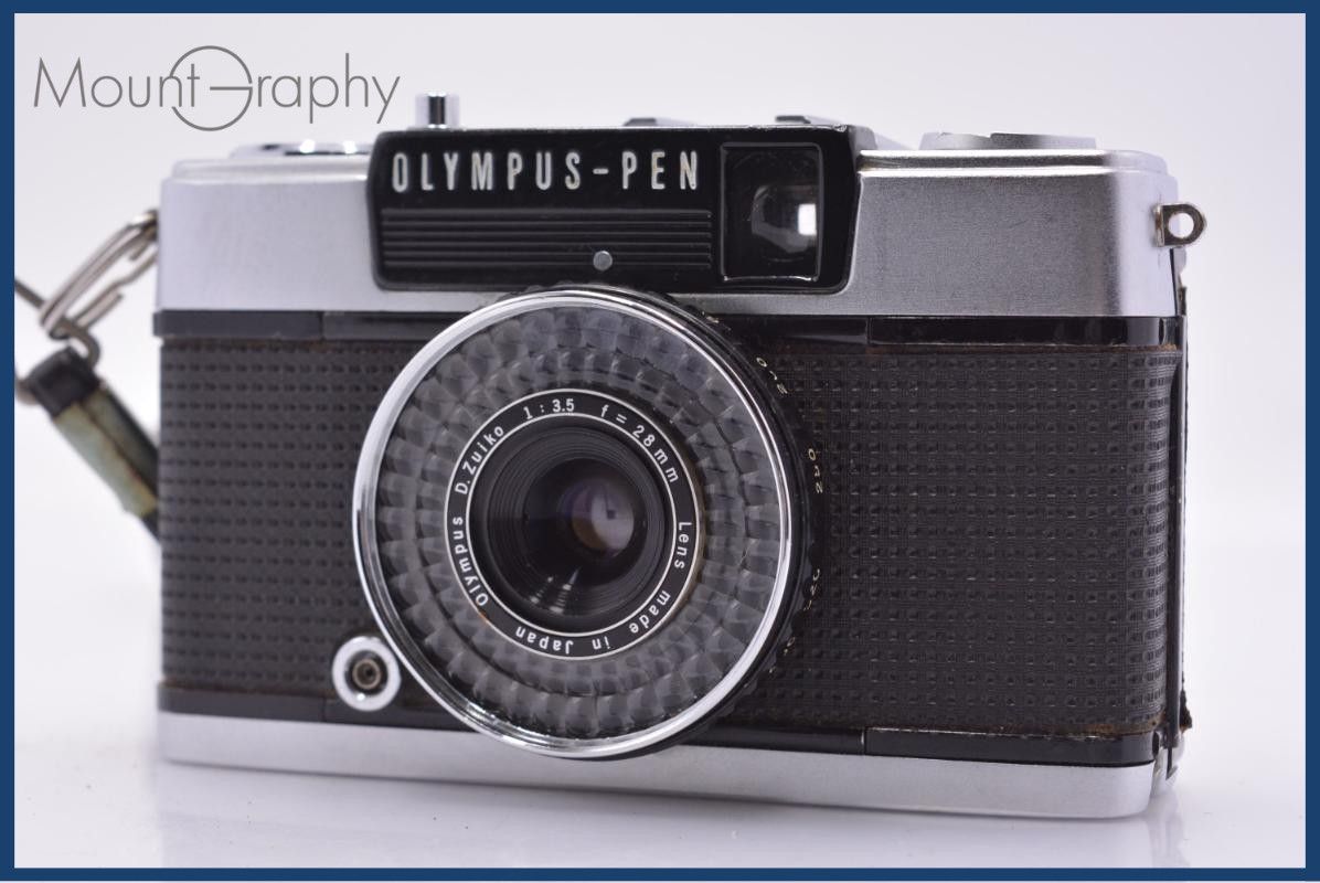 【動作保証】 オリンパス Olympus PEN EE-3 28mm F3.5 同梱無料 #yk8824