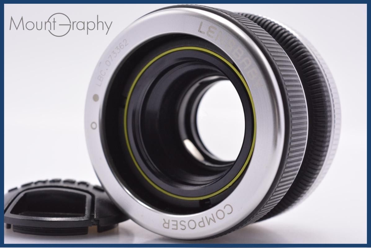 【動作保証】 レンズベビー LENSBABY COMPOSER 前キャップ付 キヤノンFD用(MF) 同梱無料 #yk8846