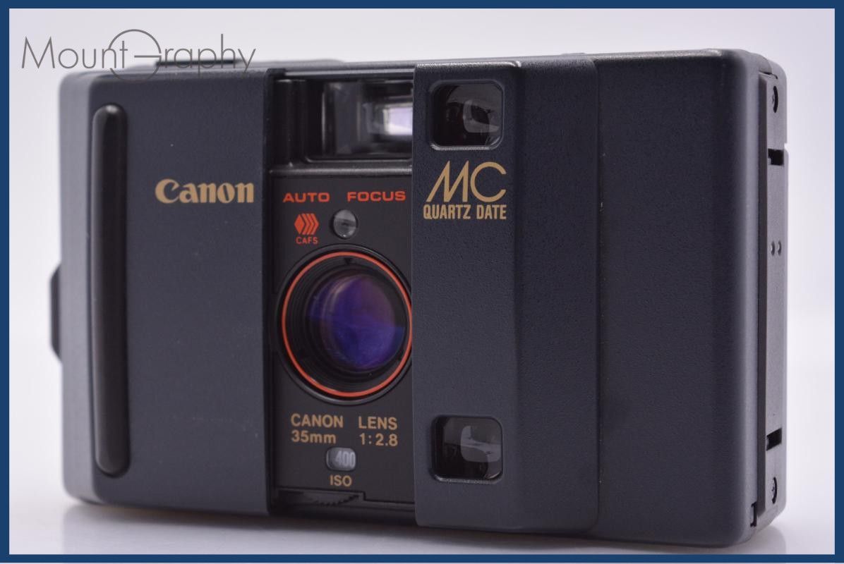 【動作保証】 キヤノン Canon MC QUARTZ DATE 35mm F2.8 単4電池仕様 同梱無料 #yk8863