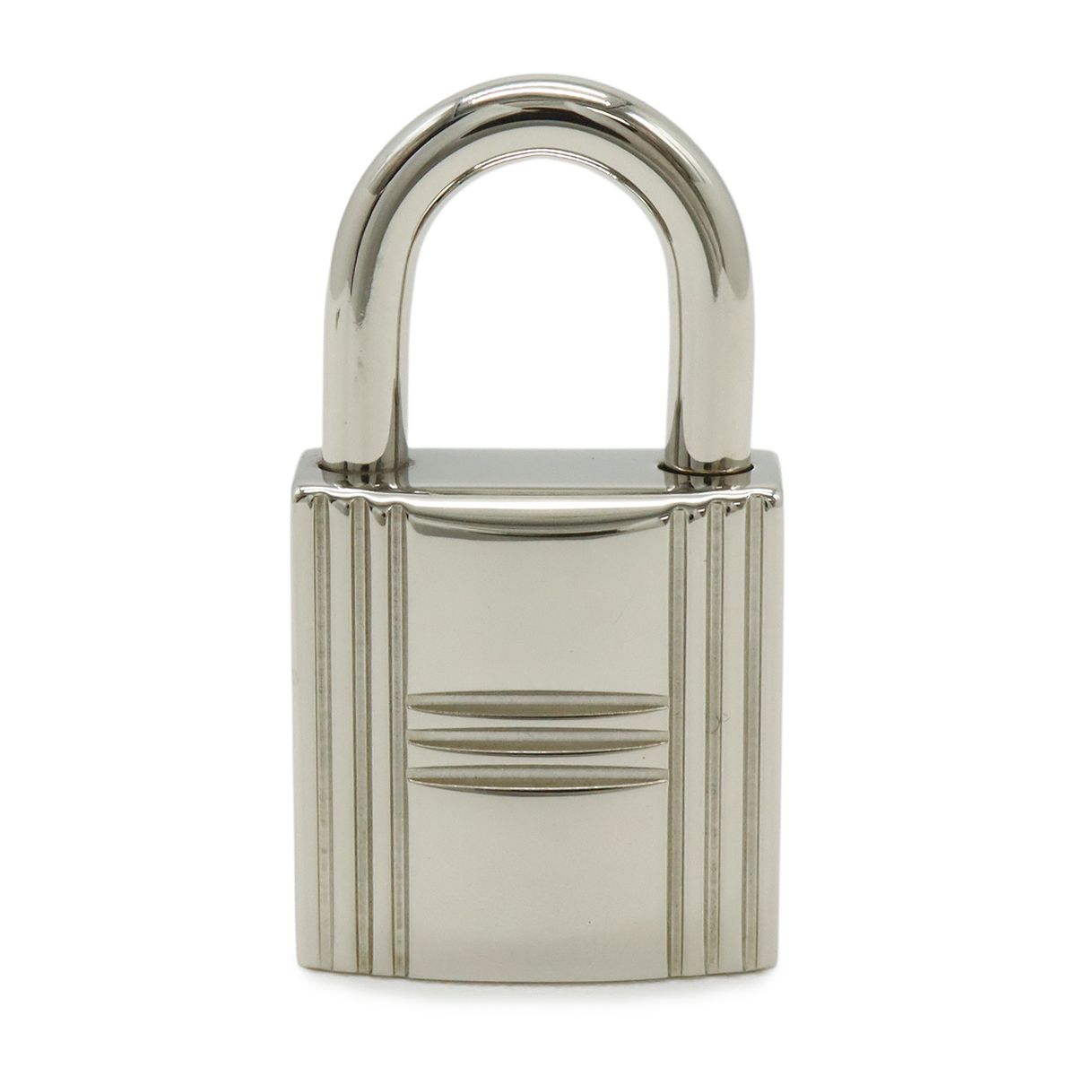 HERMES エルメス カデナ パドロック 南京錠 No.100 鍵 カギ キー付き
