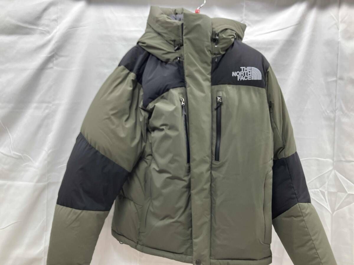 THE NORTHFACE ノースフェイス ダウンジャケット Baltro Light Jacket ND92340 表記サイズL カーキ
