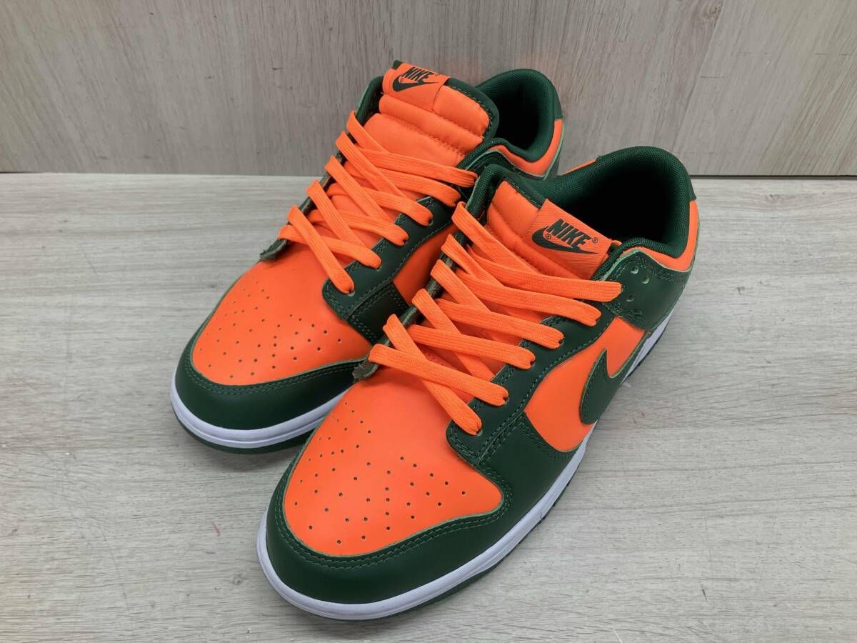 通年 NIKE ナイキ Dunk Low Retro ダンクローレトロ Gorge Green and Total Orange ローカット DD1391-300 28.5 グリーン×オレンジ