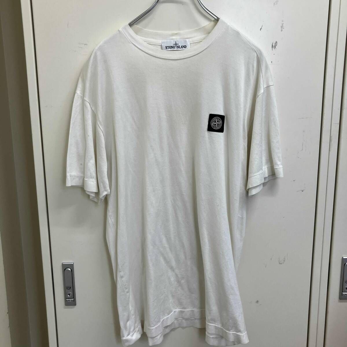 STONE ISLAND 半袖Tシャツ カットソー サイズXL ホワイト ストーンアイランド