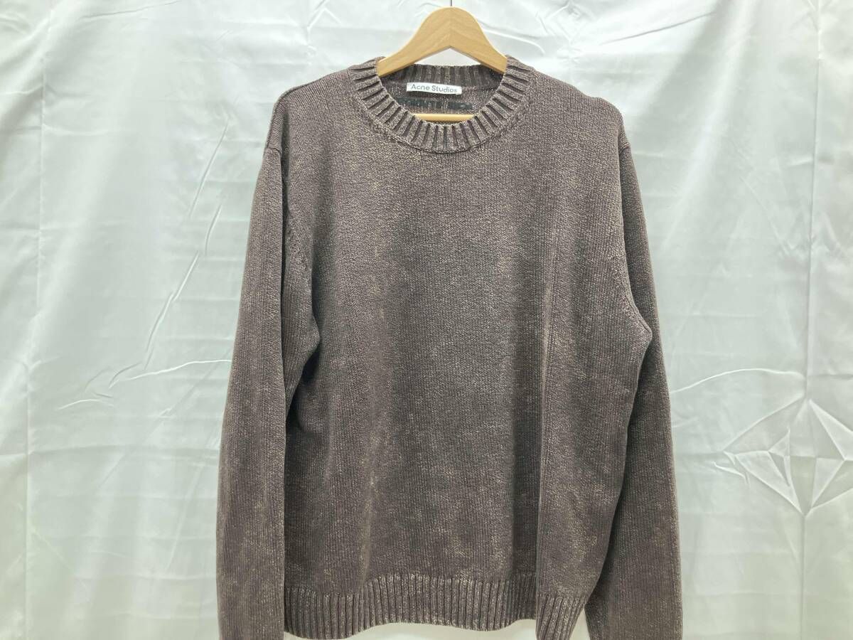 ACNE STUDEIOS アグネストゥディオス ニット fn-mn-knit000443B60296 表記サイズM ブラウン