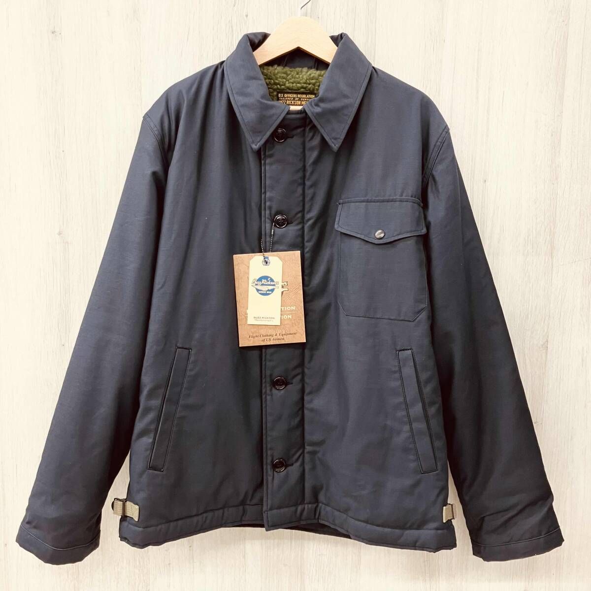 BUZZ RICKSON'S/バズリクソンズ /A-2/G-1/BR14957/TypeDECK A-2/ブラック/サイズ40