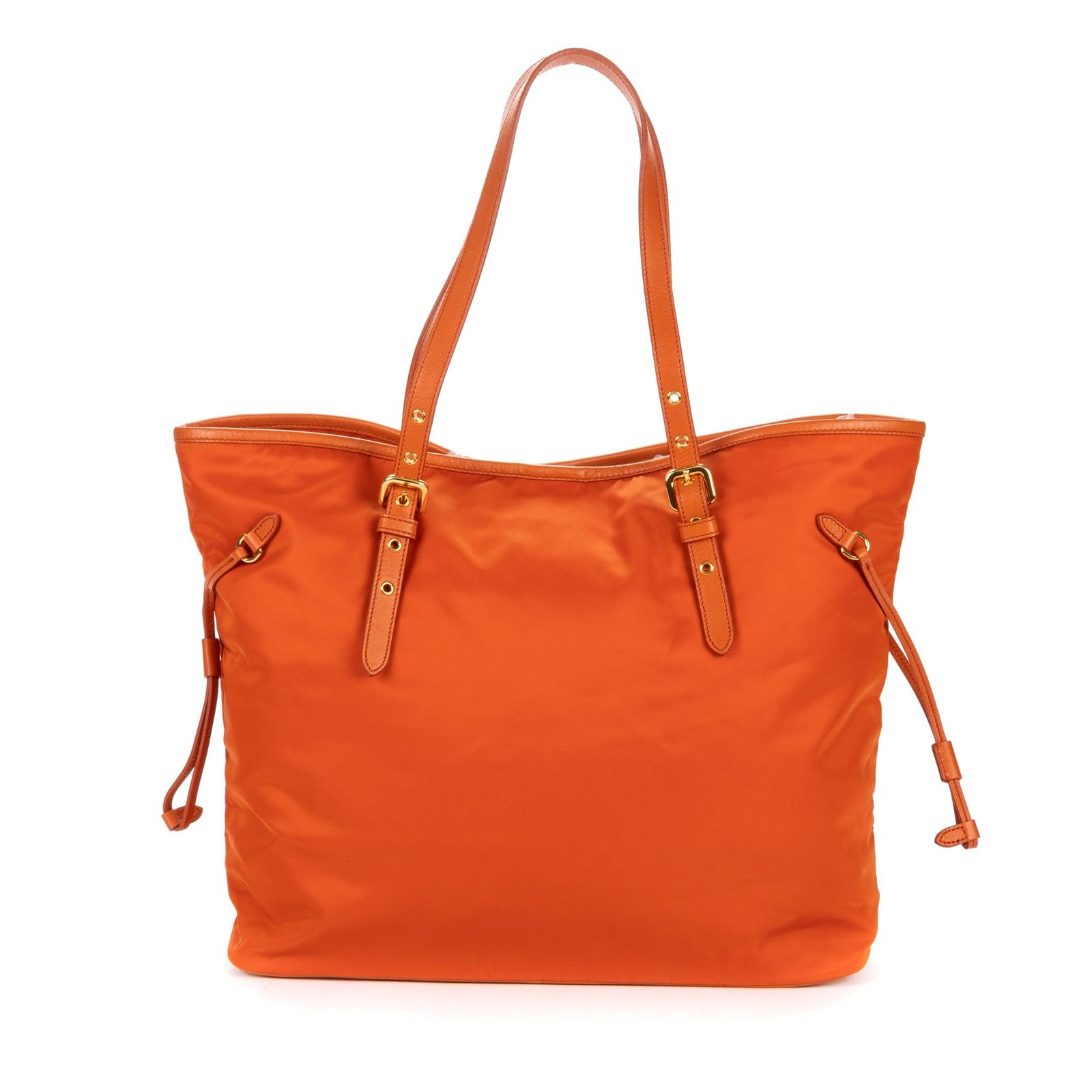 中古] PRADA プラダTessuto NylonオレンジナイロンキャンバスA - メルカリ
