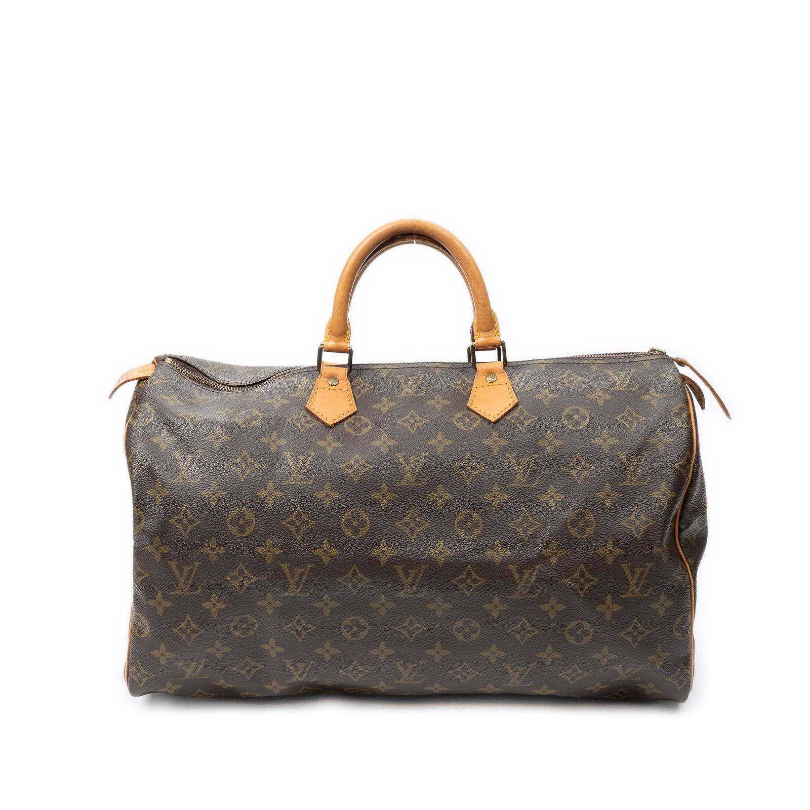 [中古] LOUIS VUITTON ルイヴィトンスピーディー茶色モノグラムキャンバスAB