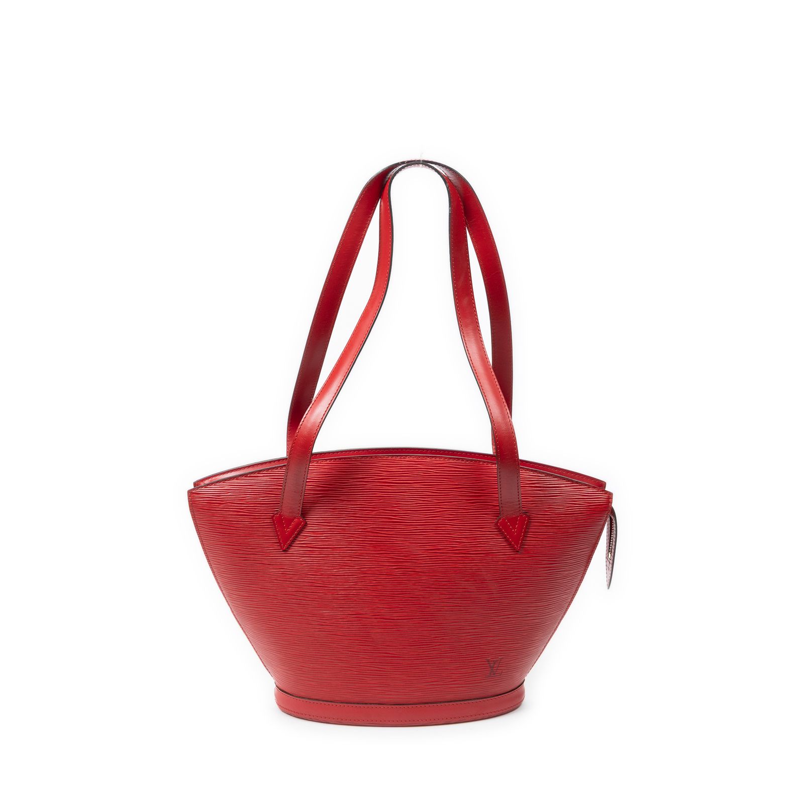 [中古] LOUIS VUITTON ルイヴィトンサンジャック ロングストラップ赤エピA
