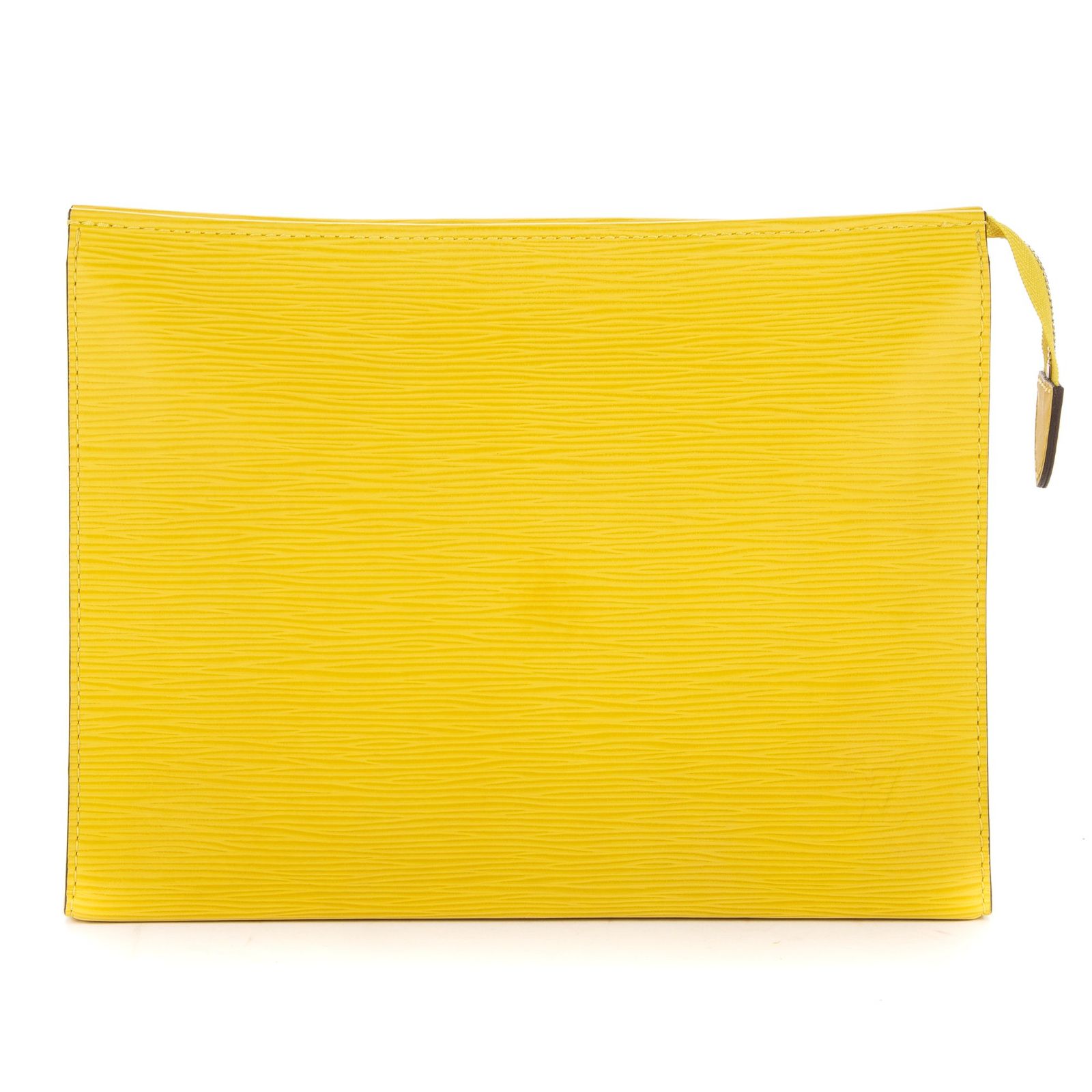 [中古] LOUIS VUITTON ルイヴィトンアクセサリーポーチ黄色エピA