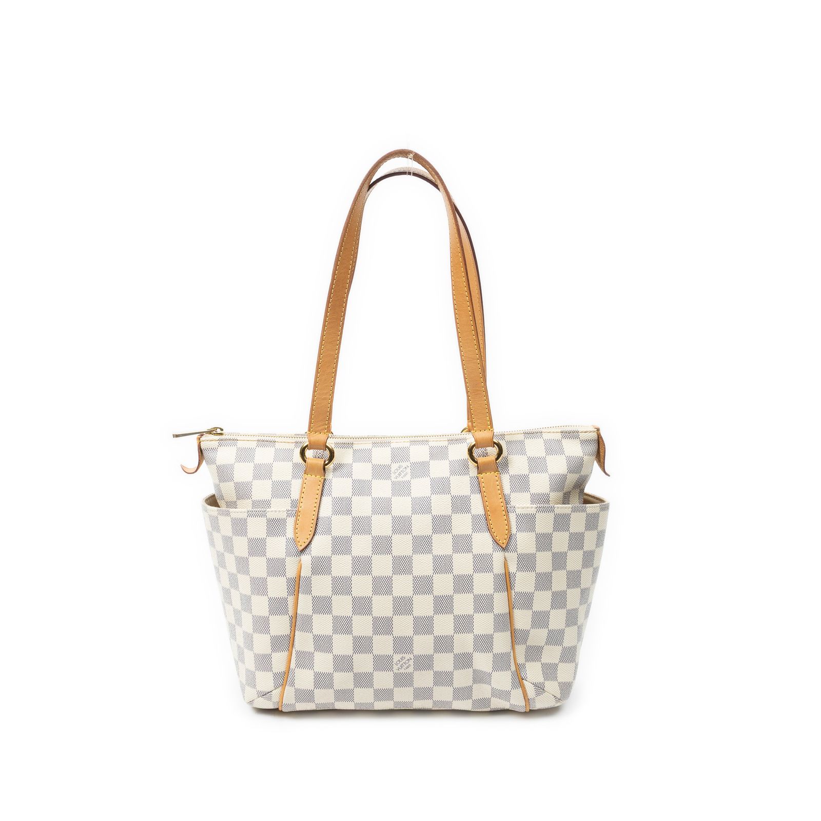 [中古] LOUIS VUITTON ルイヴィトントタリーアイボリーダミエ アズールAB