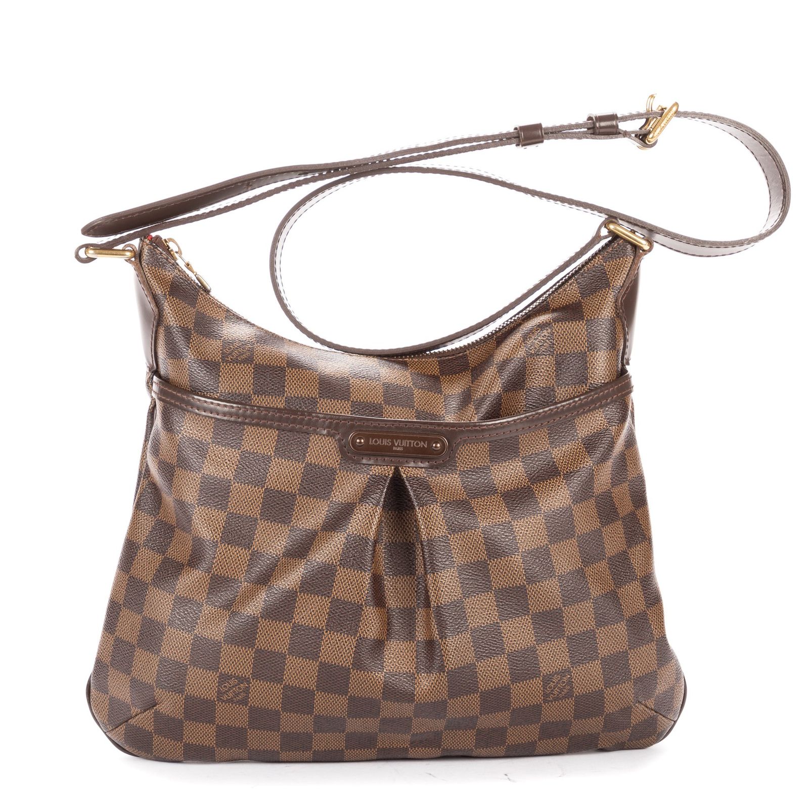[中古] LOUIS VUITTON ルイヴィトンブルームズベリー茶色ダミエ エベヌA