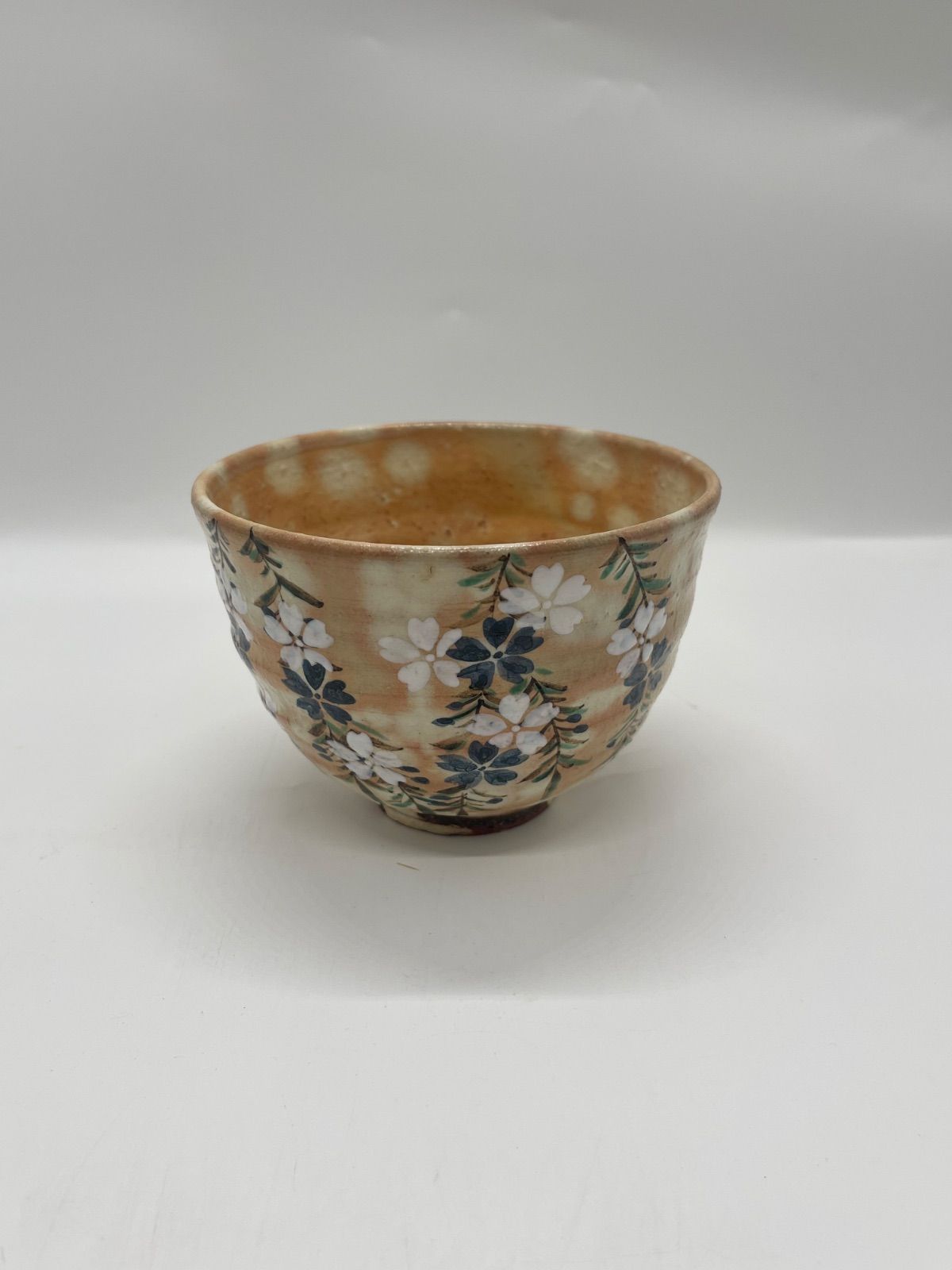 茶道具 花の図 茶碗 抹茶碗 - メルカリ