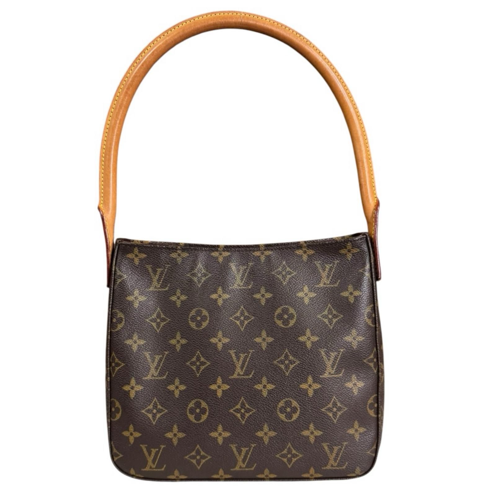ルイヴィトン ルーピングＭＭ モノグラム ショルダーバッグ モノグラムキャンバス M51146 ブラウン レディース LOUIS VUITTON 中古 ルイヴィトン ルイ ヴィトン