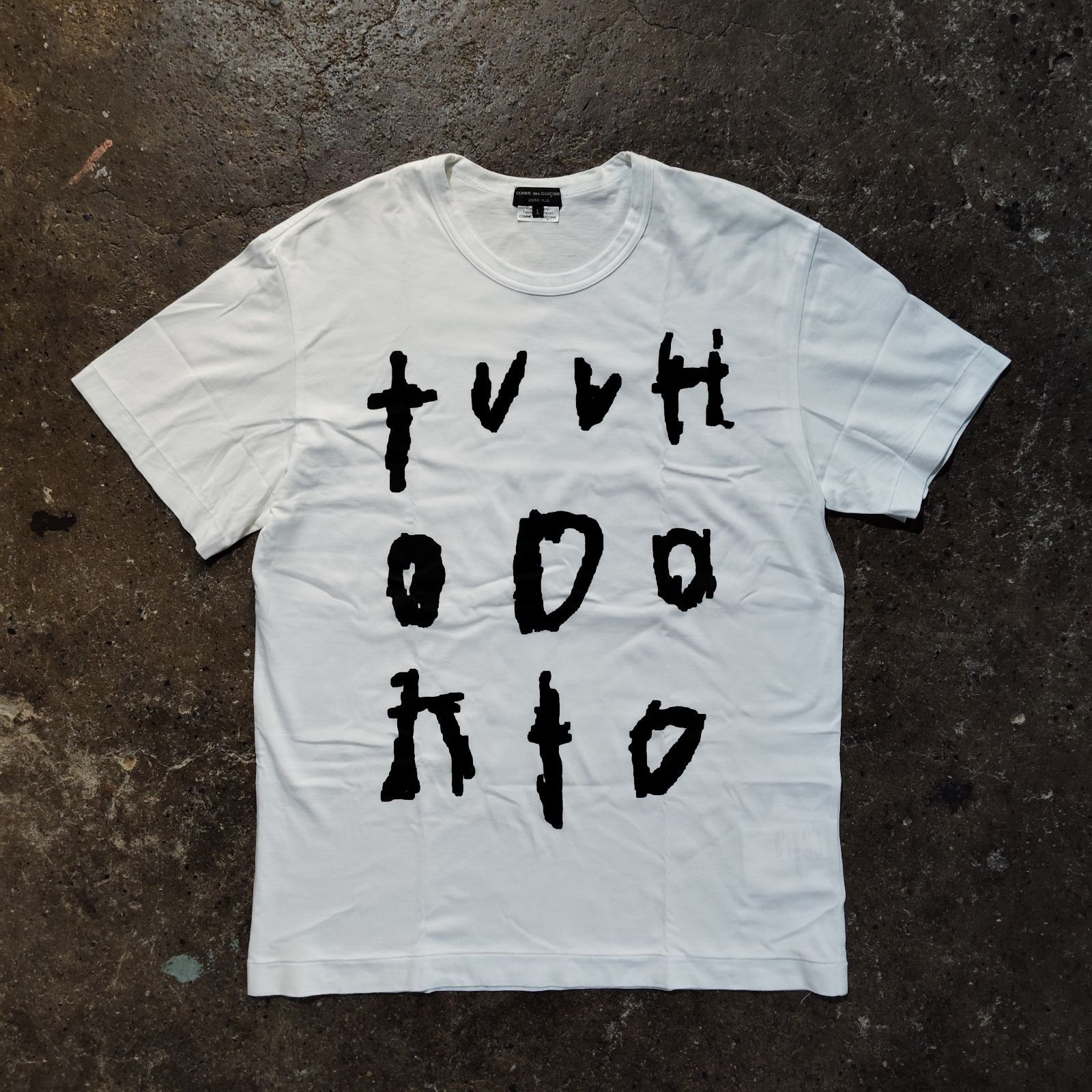 COMME des GARCONS HOMME PLUS 23aw Edward Goss アートプリントT