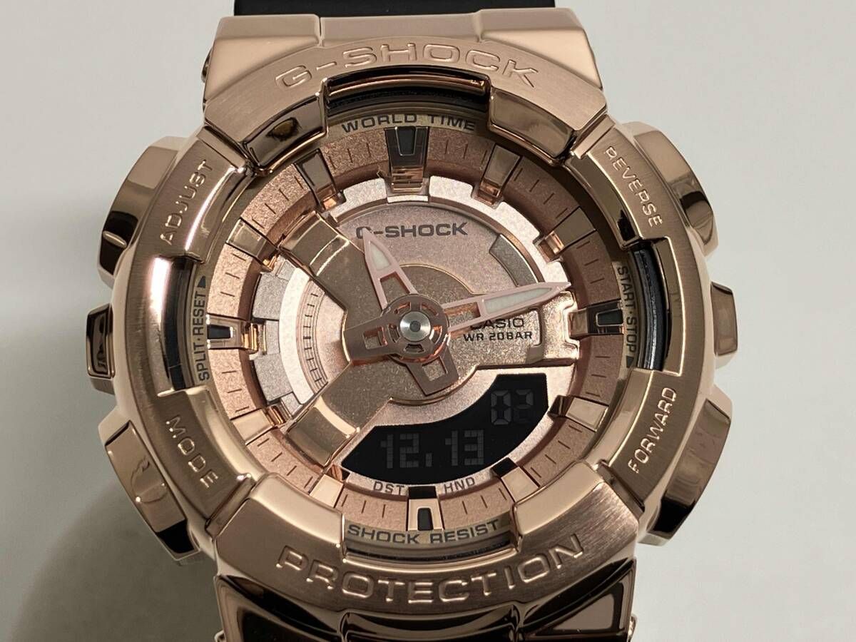 CASIO G‐SHOCK GM-S110PG-1AJF クォーツ 付属品有り