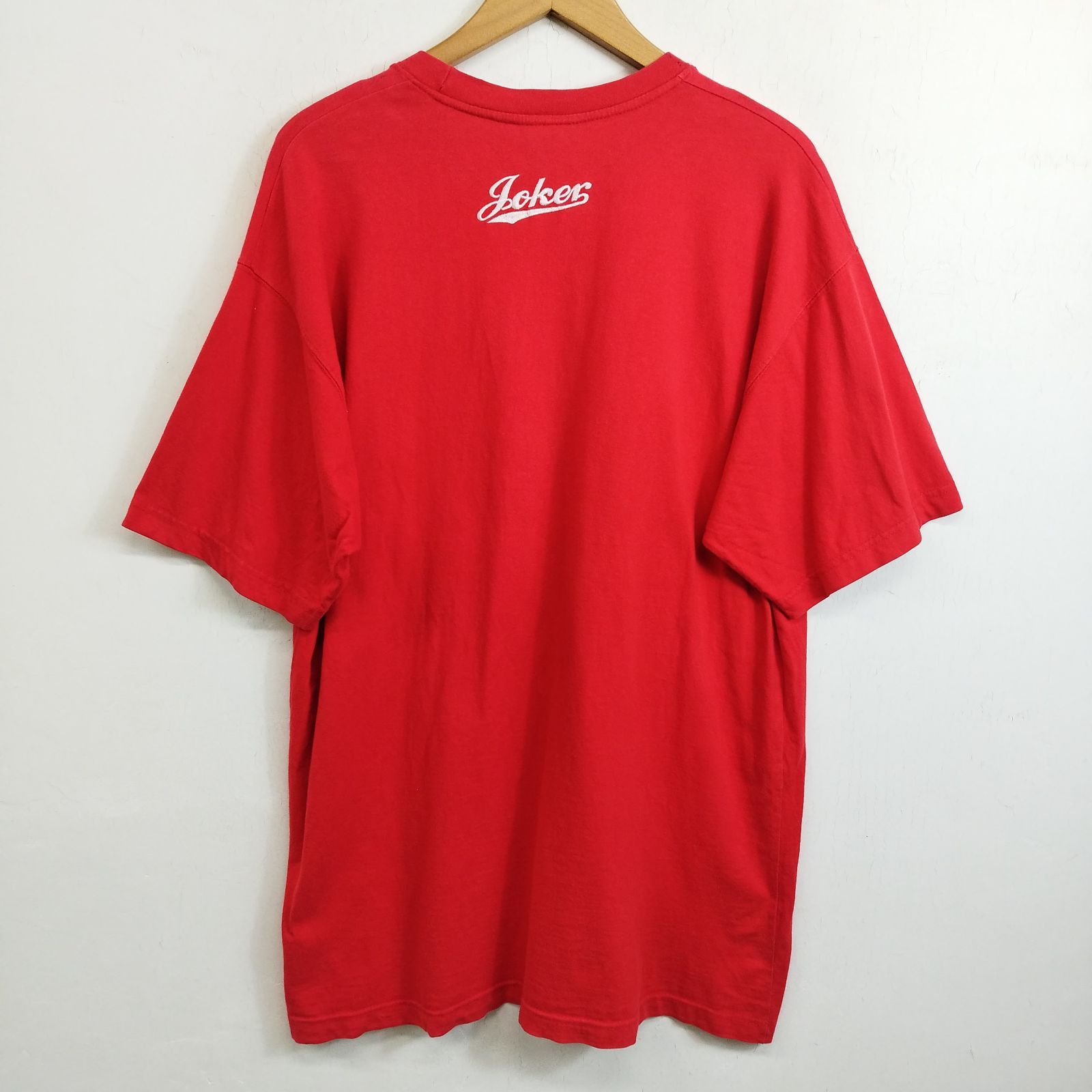 90s 00s JOKER ジョーカー 半袖Tシャツ ビッグロゴ 刺繍ロゴ 韓国製 