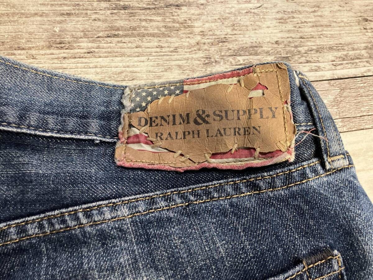 DENIM&SUPPLY RALPH LAUREN SLOUCH 5P デニムパンツ 36×30