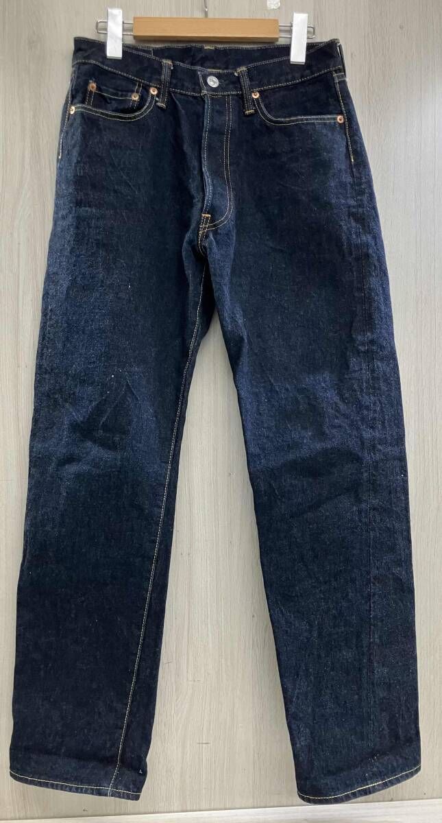 通年 DENIME ドゥニーム ジーンズ DM19Aw09 ネイビー アメカジ W32