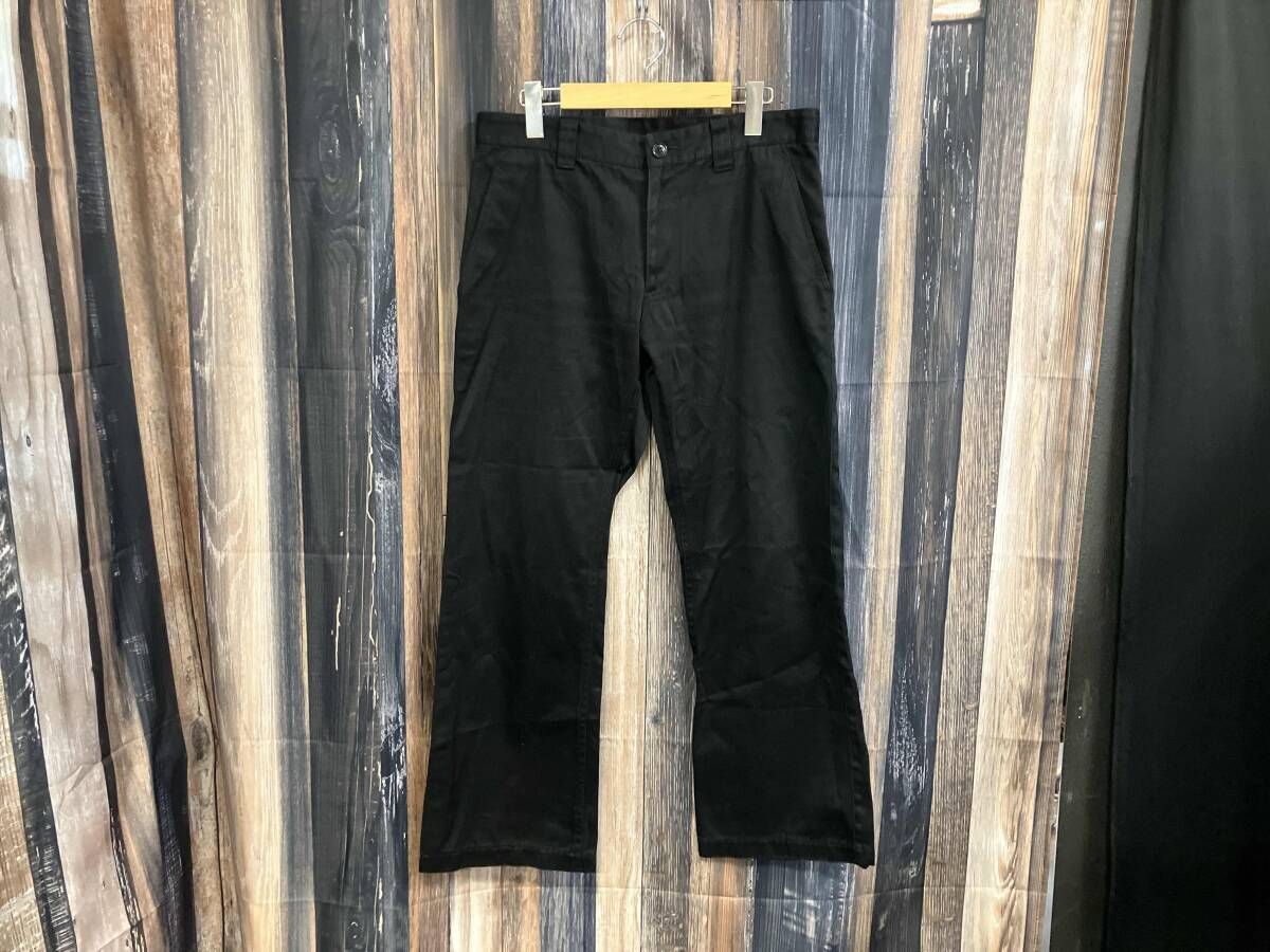 ISSEY MIYAKE MEN コットンストレートパンツ ブラック サイズ3