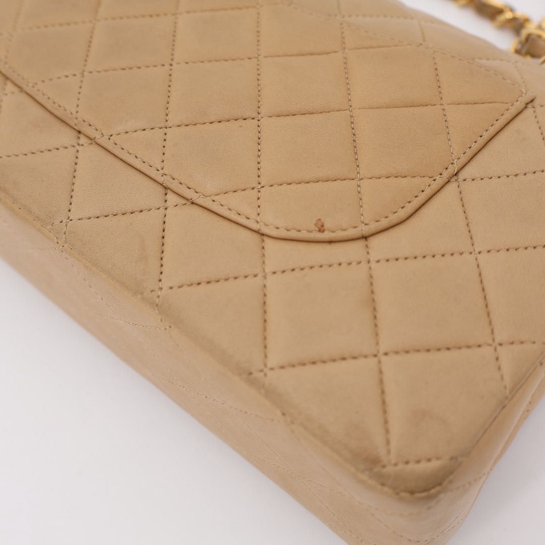 シャネル CHANEL マトラッセ25 ラムスキン ダブルフラップ ダブル
