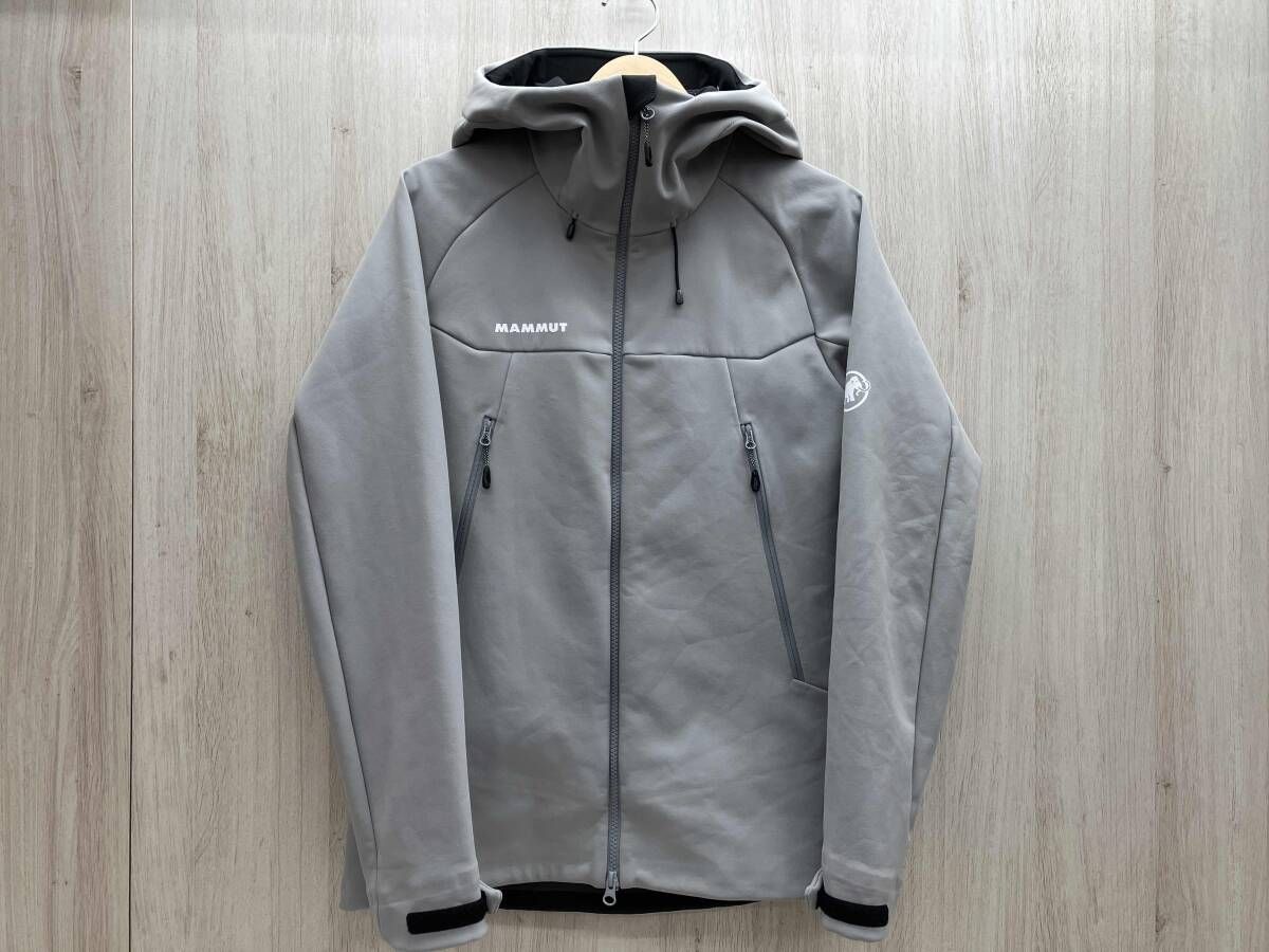 MAMMUT/マムート 1011-01970 ウィンターフィールドソフトシェル フーデッドジャケット アジアンフィット 3レイヤー構造 フリースライニング