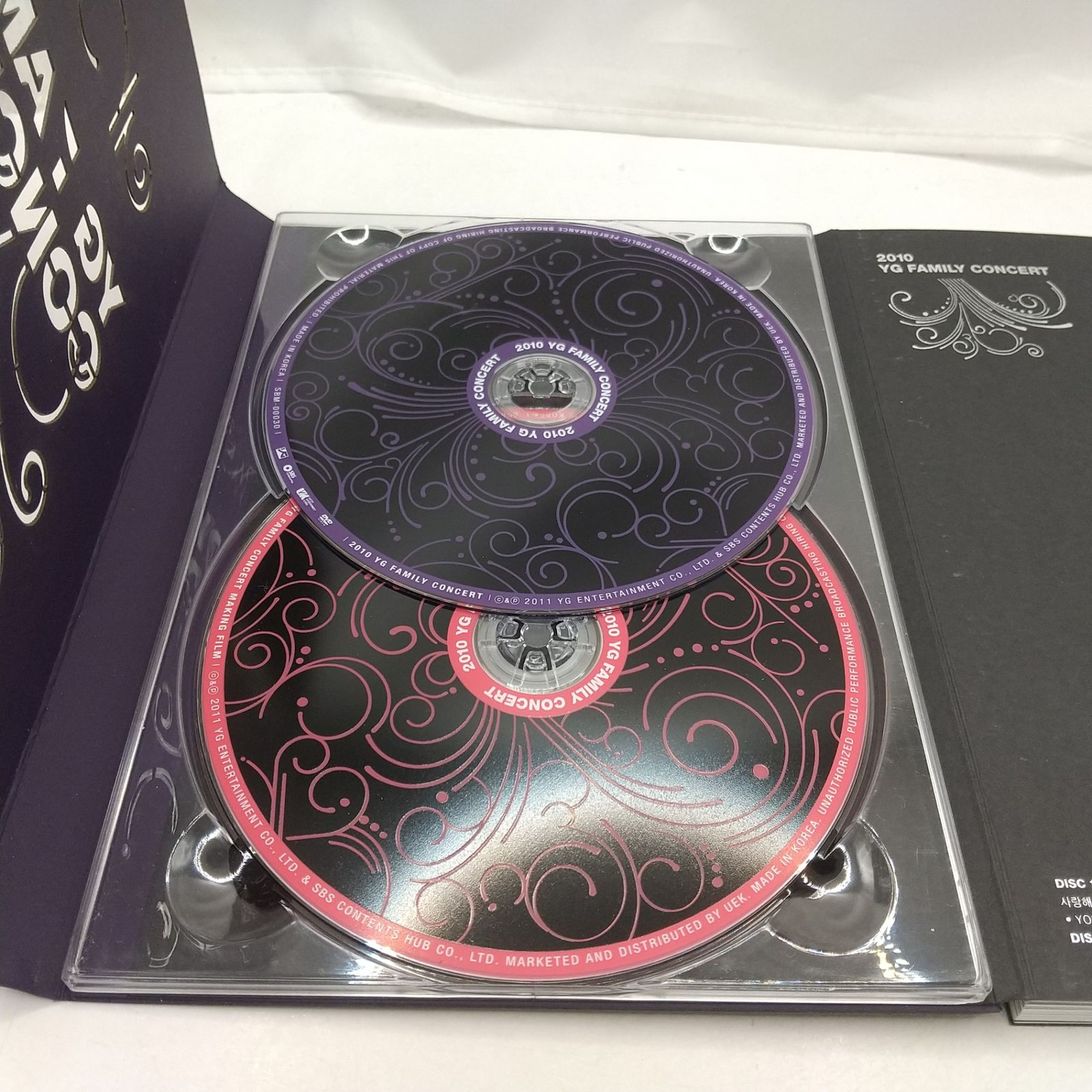 2点セット】2010 YGファミリーコンサート[DVD] ＆ ビッグバン