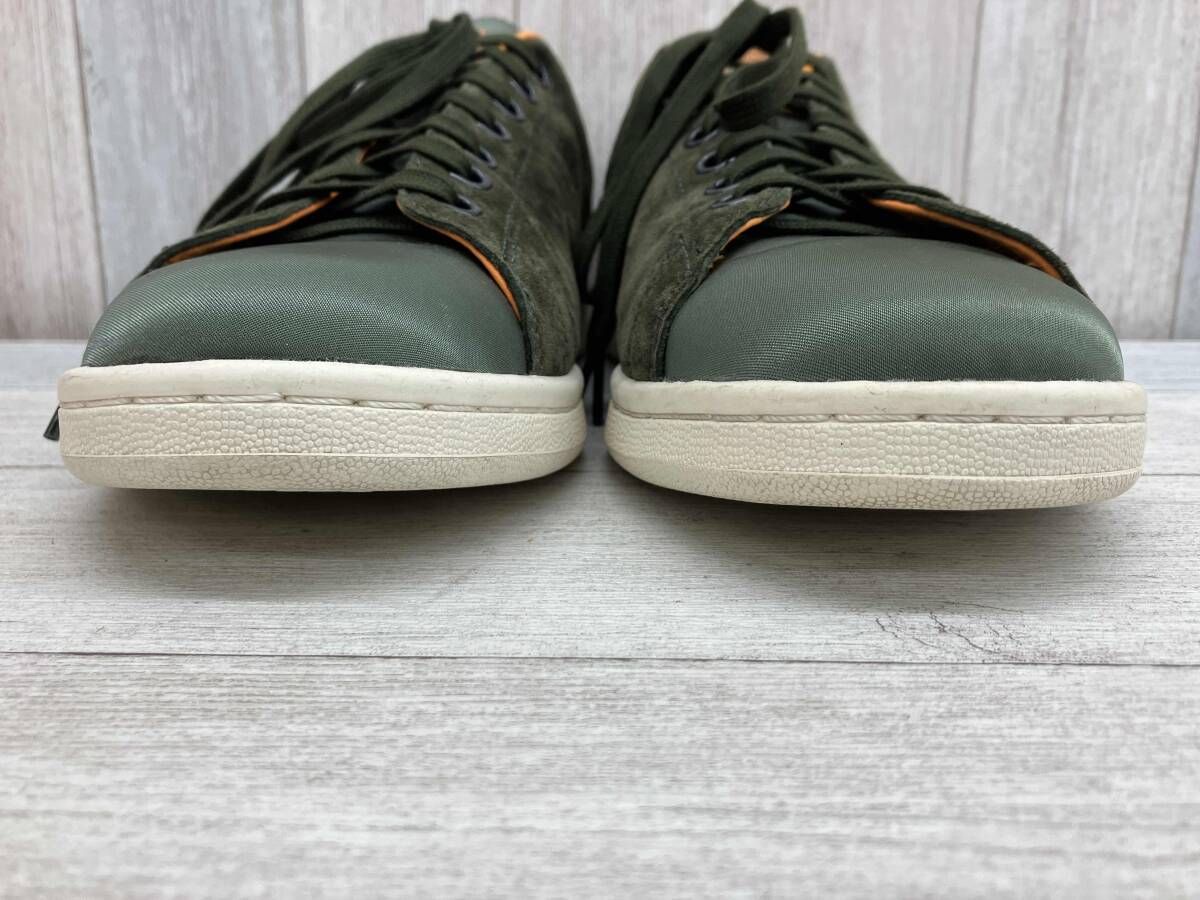 adidas × PORTER／アディダス ポーター／スニーカー／STANSMITH／スタンスミス／メンズ／27㎝／スエード／グリーン ／G28383