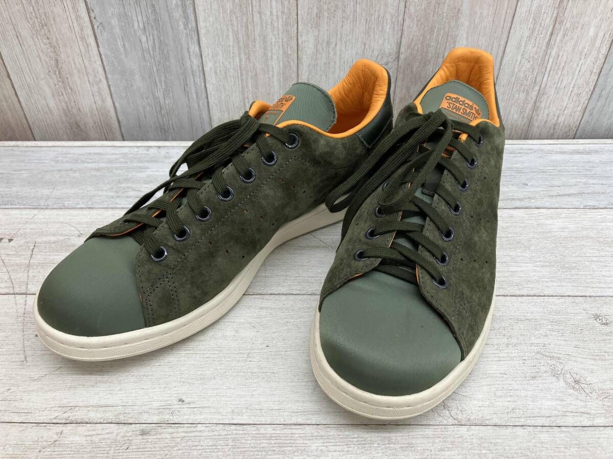 adidas × PORTER／アディダス ポーター／スニーカー／STANSMITH／スタンスミス／メンズ／27㎝／スエード／グリーン ／G28383