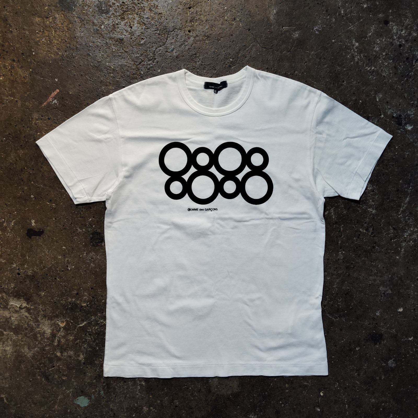 COMME des GARCONS AD2023 青山オリジナル サークルロゴTシャツ XL コムデギャルソン KZ-T002