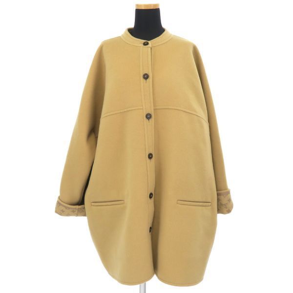 ルイヴィトン コート RW231D QWE FOCO47 ベージュ 42【Bランク】【中古】