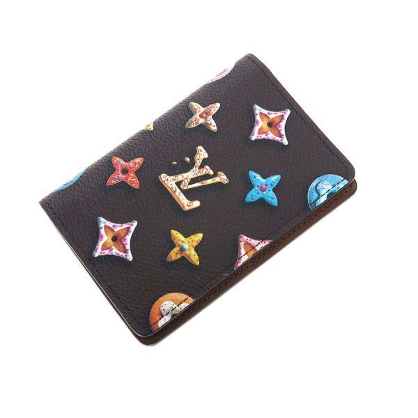 ルイヴィトン オーガナイザー･ドゥ ポッシュ/ドーナツ M28282 茶【Sランク】【中古】
