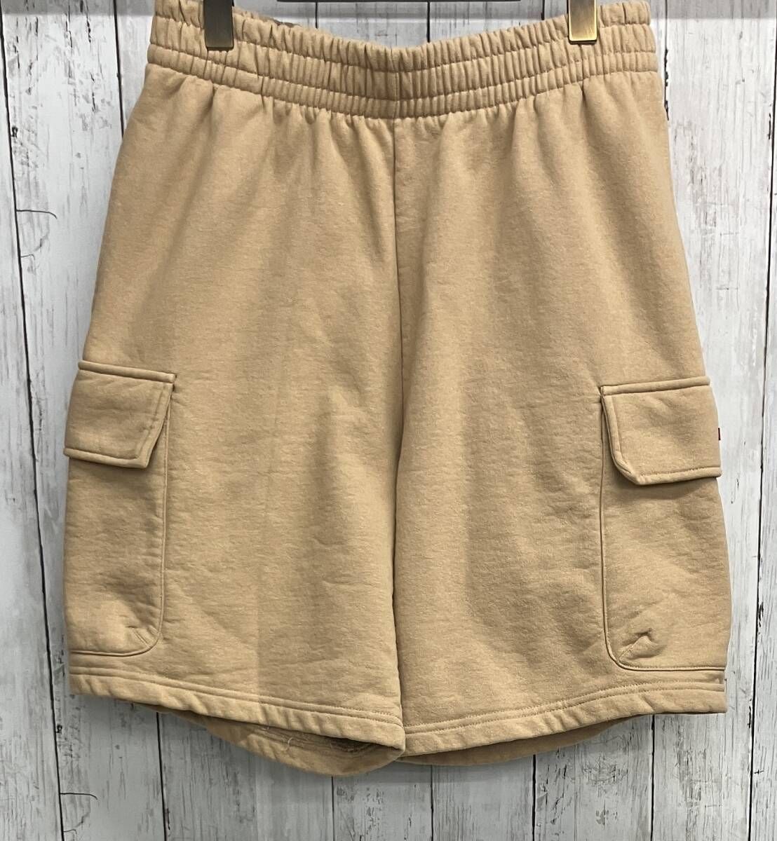 Supreme Box Baggy Cargo Sweatshort シュプリーム ショートパンツ ベージュ カーゴスウェットパンツ size M