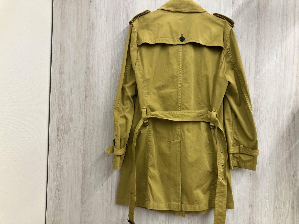 BURBERRY BLACK LABEL トレンチコート L 黄色系（からし色） - メルカリ