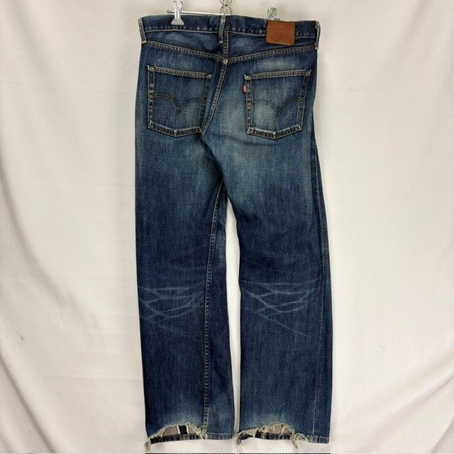 JUNYA WATANABE MAN COMME des GARCONS x Levi's 初期 コラボジーンズ 2002 サイズⅬ セルビッチ ダメージ 08061104 01