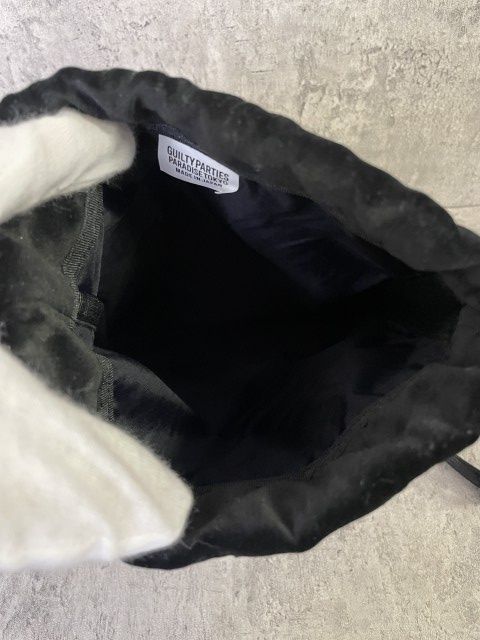 中古】WACKO MARIA ﾜｺﾏﾘｱ VELVET SHOULDER POUCH ﾍﾞﾙﾍﾞｯﾄ ｼｮﾙﾀﾞｰ ﾎﾟｰﾁ