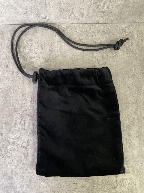 中古】WACKO MARIA ﾜｺﾏﾘｱ VELVET SHOULDER POUCH ﾍﾞﾙﾍﾞｯﾄ ｼｮﾙﾀﾞｰ ﾎﾟｰﾁ