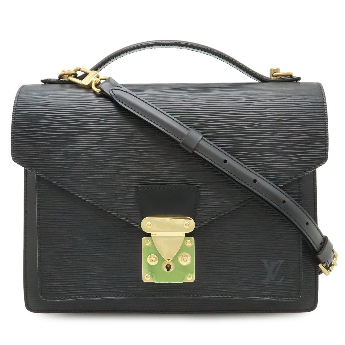 LOUIS VUITTON ルイ ヴィトン エピ モンソー ハンドバッグ セカンド 