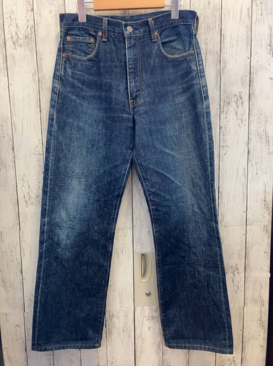 LEVI'S levi's Levi's 502 リーバイス ボタン裏J22 W31 赤耳 セルビッジ 裾上げ有 BIG E