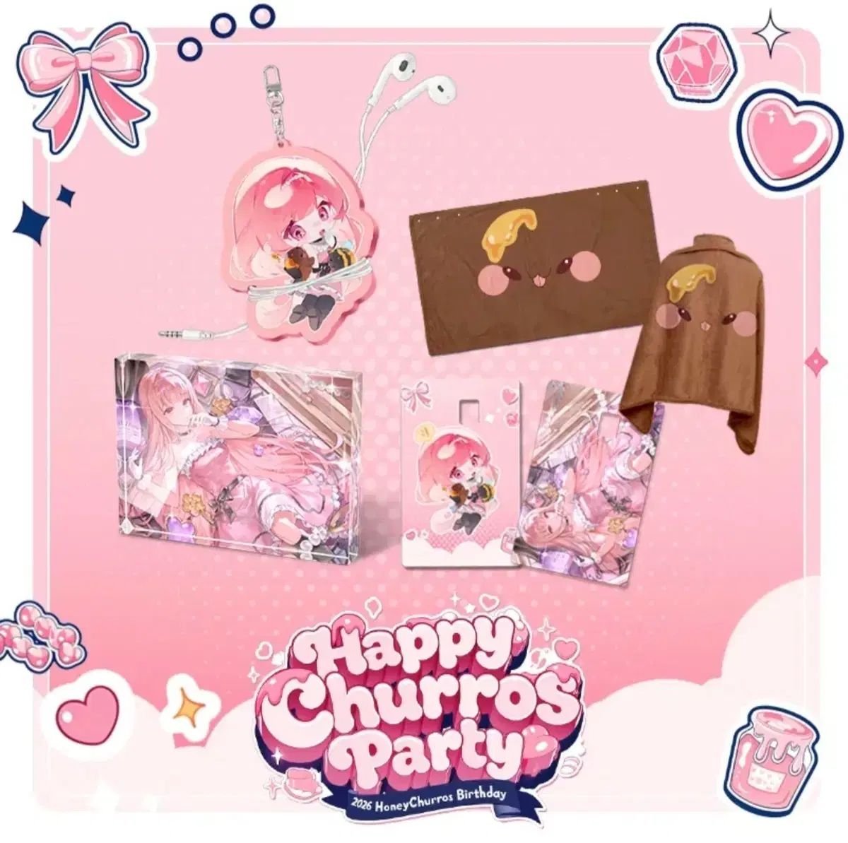 LOVE YOURSELF 承 'Her'あんさんぶるスターズ！！(あんスタ) CHUU CHURROS 誕生日 フール パッケージ